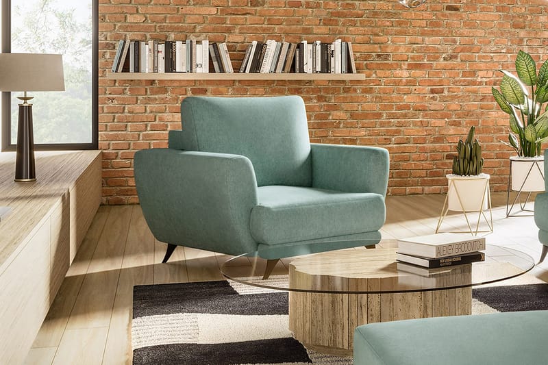 Megis Lenestol - Lysegrønn - Møbler - Stoler & lenestoler - Lenestoler