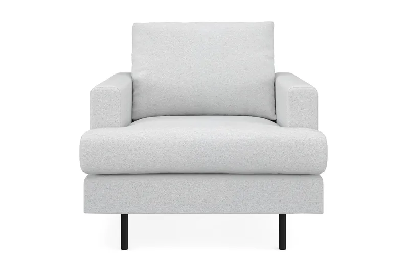 Menard Compact Lenestol - Lys grå - Møbler - Stoler & lenestoler - Lenestoler