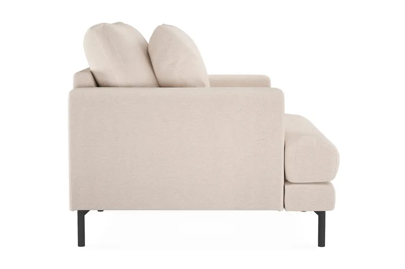 Menard Dyp Lenestol 97 cm bred - Beige / Lys - Møbler - Stoler & lenestoler - Lenestoler