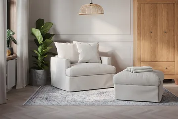 Menard Lenestol - Beige - Møbler - Stoler & lenestoler - Lenestoler