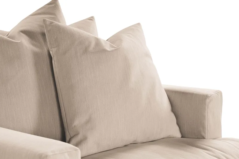 Menard Lenestol - Beige - Møbler - Stoler & lenestoler - Lenestoler