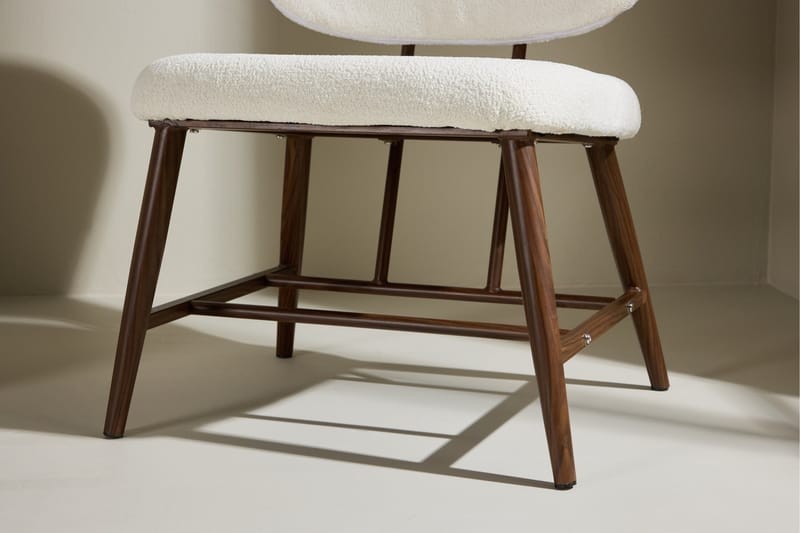 Midland Lenestol - Hvid - Møbler - Stoler & lenestoler - Lenestoler - Lenestoler uten armlene