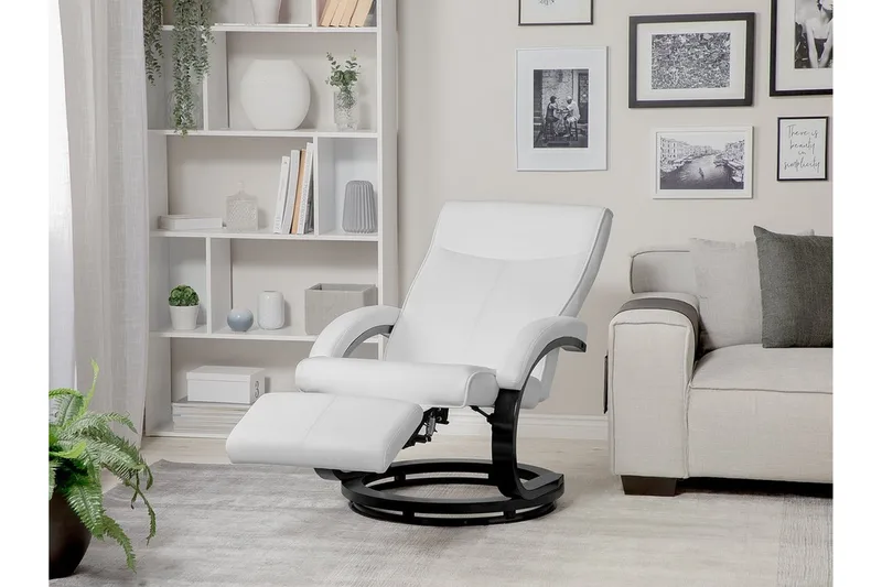 Might Lenestol - Hvit - Møbler - Stoler & lenestoler - Lenestoler