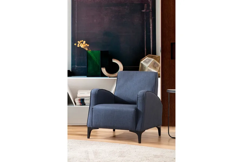 Mississauga Lenestol - Blå - Møbler - Stoler & lenestoler - Lenestoler