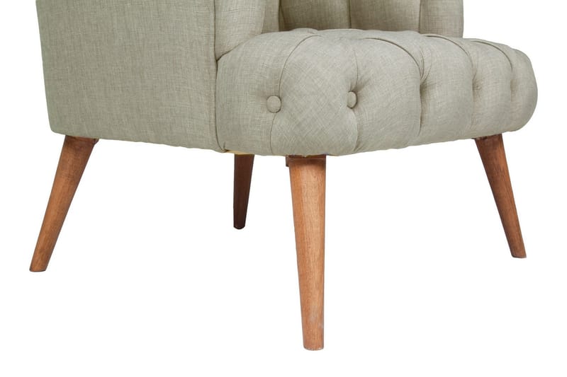 Monroew Lenestol - Grå/Natur - Møbler - Stoler & lenestoler - Lenestoler