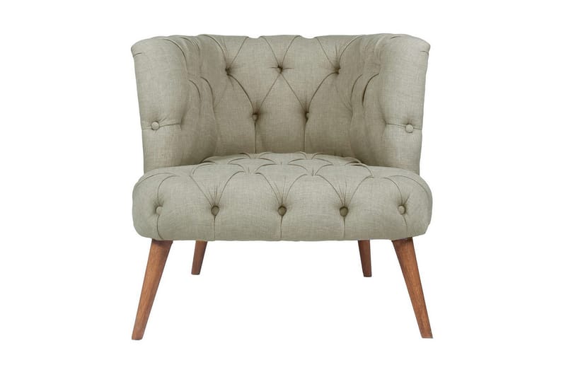 Monroew Lenestol - Grå/Natur - Møbler - Stoler & lenestoler - Lenestoler