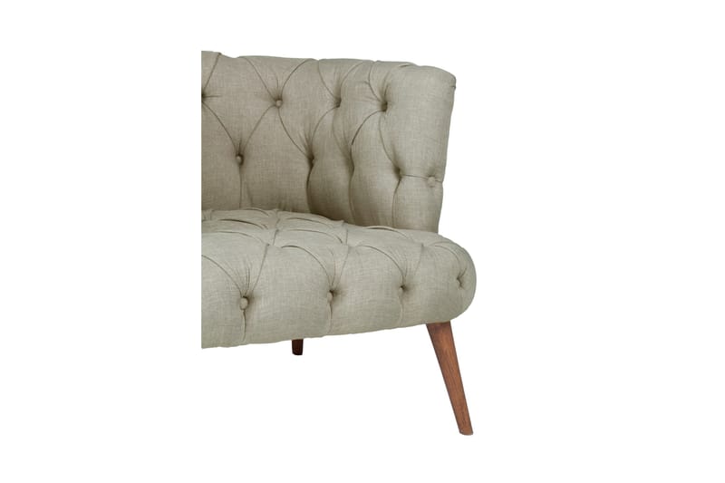 Monroew Lenestol - Grå/Natur - Møbler - Stoler & lenestoler - Lenestoler