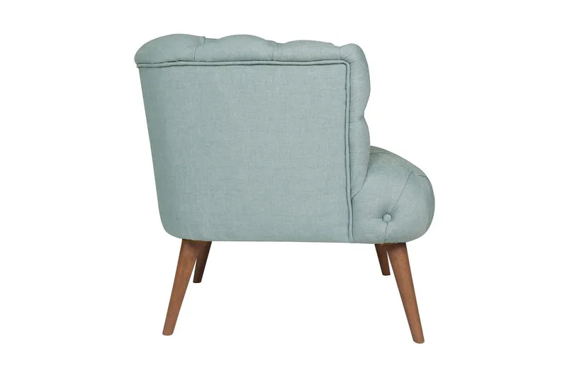 Monroew Lenestol - Indigoblå/Natur - Møbler - Stoler & lenestoler - Lenestoler