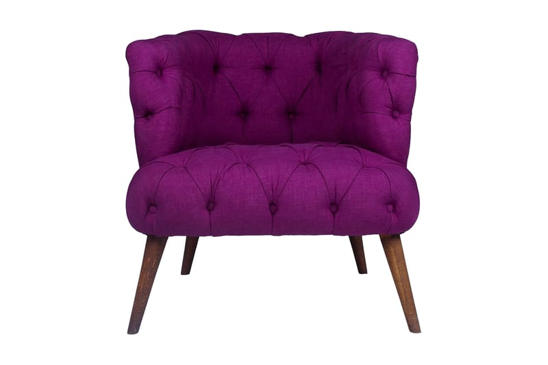 Monroew Lenestol - Lilla/Natur - Møbler - Stoler & lenestoler - Lenestoler