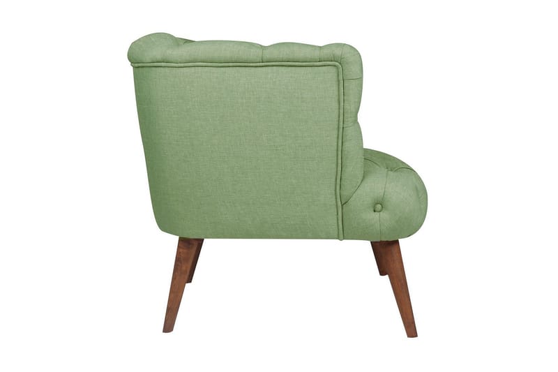 Monroew Lenestol - Petrolgrønn/Natur - Møbler - Stoler & lenestoler - Lenestoler