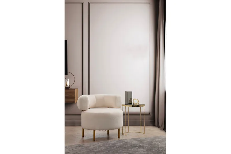 Musalman Lenestol, Hvit