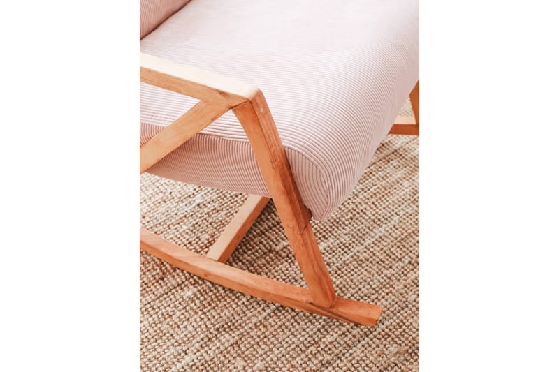 Muskuran Lenestol - Rosa - Møbler - Stoler & lenestoler - Gyngestoler