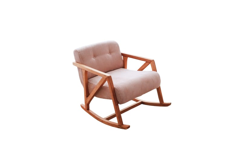 Muskuran Lenestol - Rosa - Møbler - Stoler & lenestoler - Gyngestoler