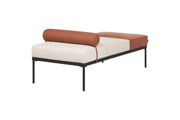 Naklund Sjeselong 172 cm - Brun/Beige/Svart - Møbler - Sofaer - Dagsenger