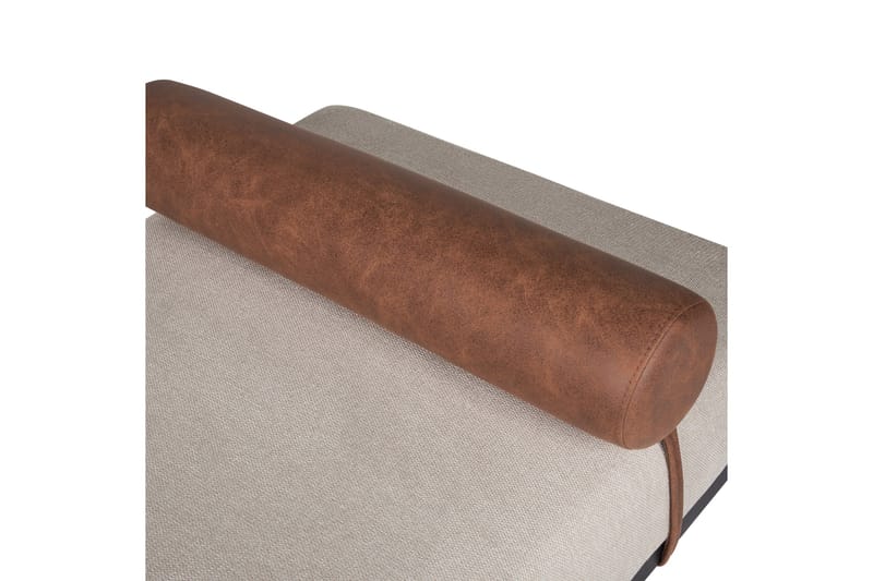 Naklund Sjeselong 172 cm - Brun/Beige/Svart - Møbler - Sofaer - Dagsenger