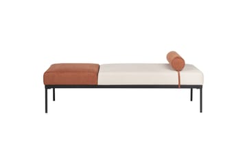 Naklund Sjeselong 172 cm - Brun/Beige/Svart - Møbler - Sofaer - Dagsenger