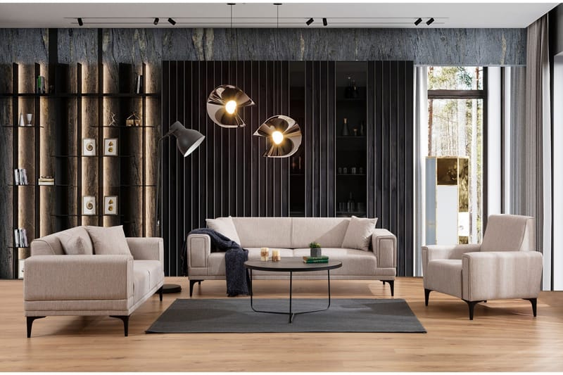 Naoko Lenestol - Lysebrun - Møbler - Stoler & lenestoler - Lenestoler