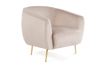 Narayn Lenestol - Beige - Møbler - Stoler & lenestoler - Lenestoler