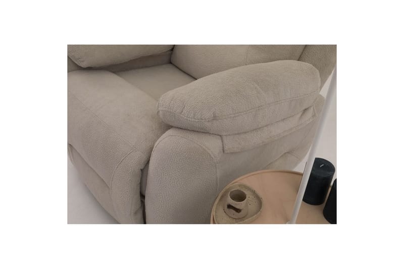 Navren Elektrisk reclinerstol - Kremhvit - Møbler - Stoler & lenestoler - Lenestoler - Liggestol