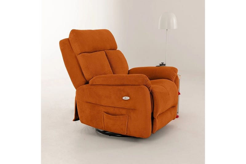 Navren Elektrisk reclinerstol - Rød - Møbler - Stoler & lenestoler - Lenestoler - Recliner & kinostol