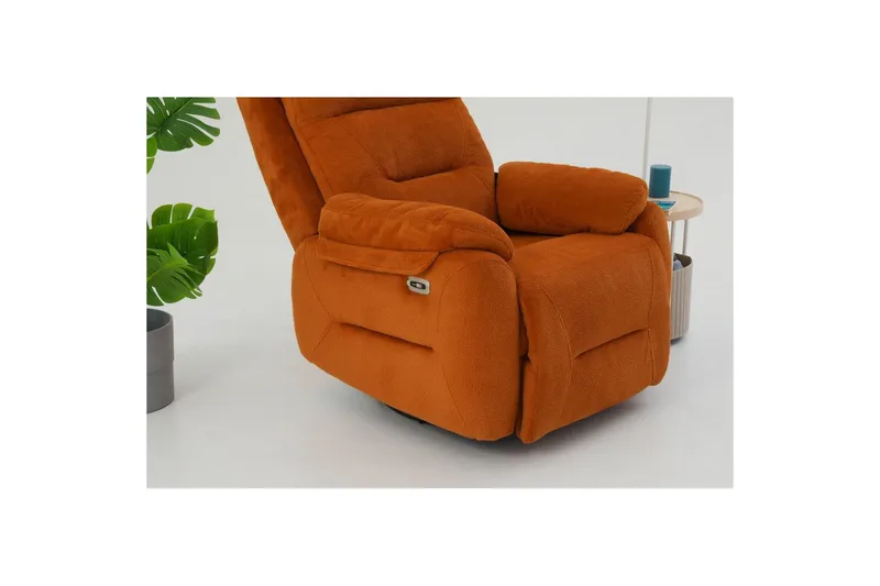 Navren Elektrisk reclinerstol - Rød - Møbler - Stoler & lenestoler - Lenestoler - Recliner & kinostol