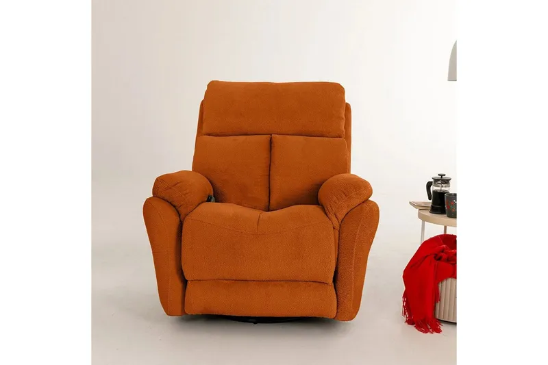 Navren Elektrisk reclinerstol - Rød - Møbler - Stoler & lenestoler - Lenestoler - Recliner & kinostol