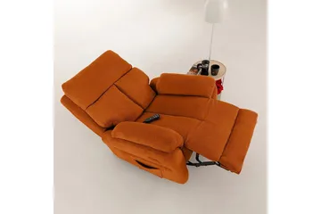 Navren Elektrisk reclinerstol - Rød - Møbler - Stoler & lenestoler - Lenestoler - Recliner & kinostol