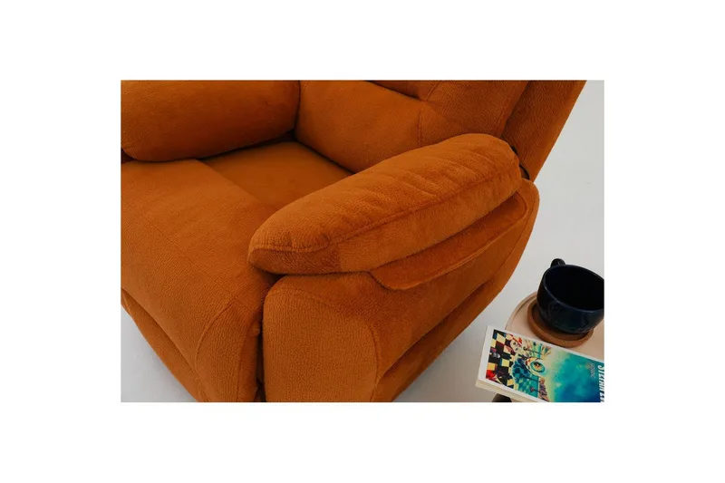 Navren Elektrisk reclinerstol - Rød - Møbler - Stoler & lenestoler - Lenestoler - Recliner & kinostol