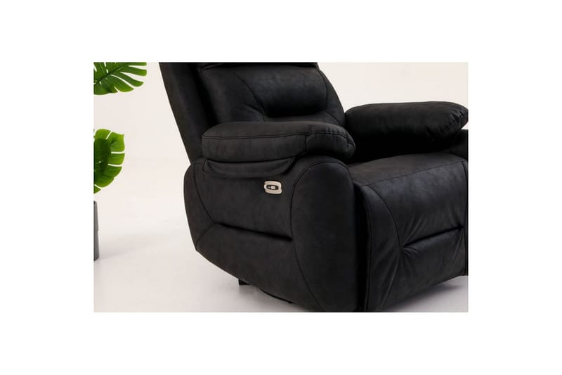 Navren Elektrisk reclinerstol - Svart - Møbler - Stoler & lenestoler - Lenestoler - Recliner & kinostol