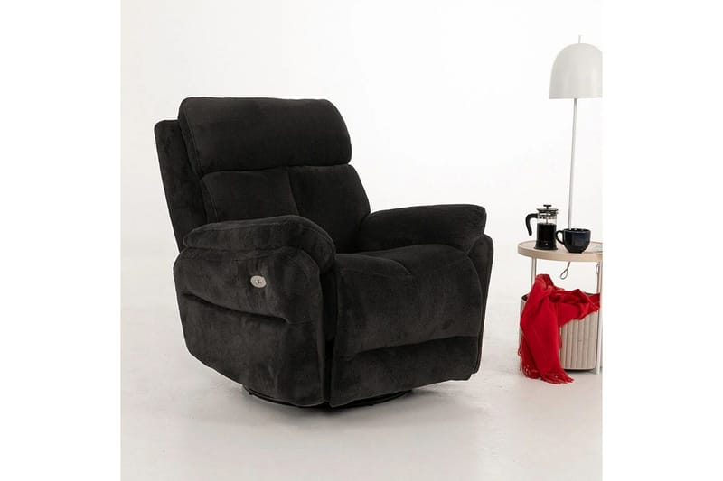 Navren Elektrisk reclinerstol - Svart - Møbler - Stoler & lenestoler - Lenestoler - Recliner & kinostol