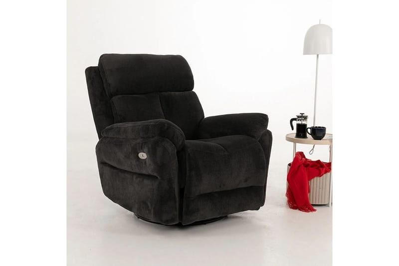 Navren Elektrisk reclinerstol - Svart - Møbler - Stoler & lenestoler - Lenestoler - Liggestol