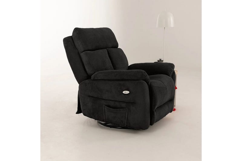 Navren Elektrisk reclinerstol - Svart - Møbler - Stoler & lenestoler - Lenestoler - Recliner & kinostol