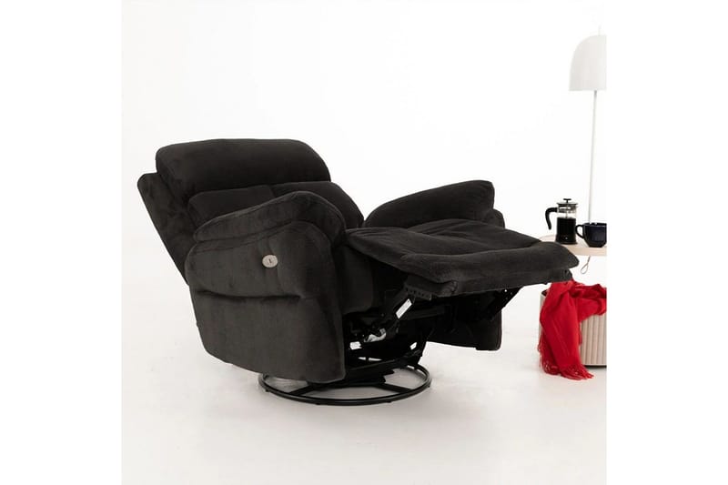 Navren Elektrisk reclinerstol - Svart - Møbler - Stoler & lenestoler - Lenestoler - Recliner & kinostol