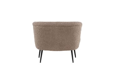 Nordkoster Loungelenestol - Svart/Beige - Møbler - Stoler & lenestoler - Lenestoler