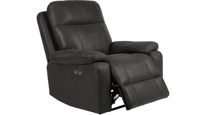 Norvian reclinerlenestol elektrisk - Svart - Møbler - Stoler & lenestoler - Lenestoler - Recliner & kinostol