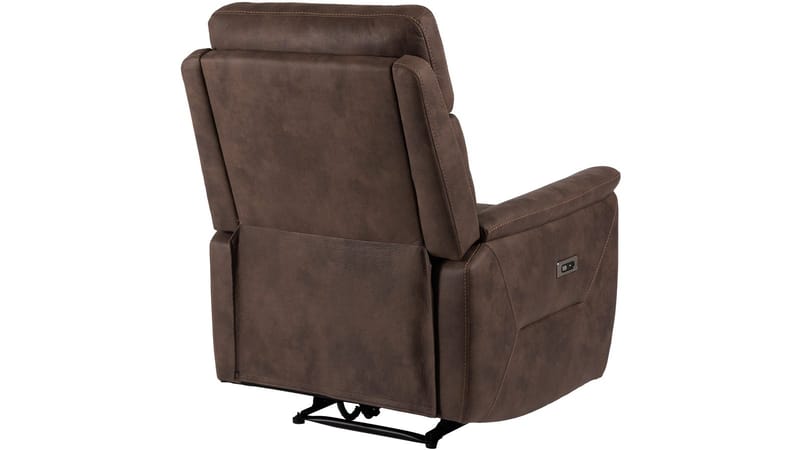 Novira reclinerlenestol elektrisk - Brun - Møbler - Stoler & lenestoler - Lenestoler - Recliner & kinostol