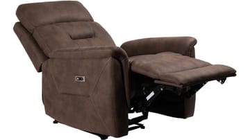 Novira reclinerlenestol elektrisk - Brun - Møbler - Stoler & lenestoler - Lenestoler - Recliner & kinostol