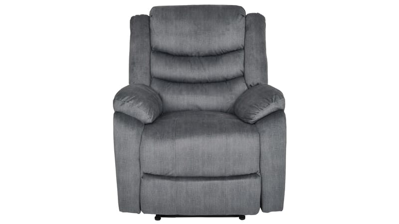 Olvani reclinerlenestol i stoff, elektrisk - Grå - Møbler - Stoler & lenestoler - Lenestoler - Recliner & kinostol