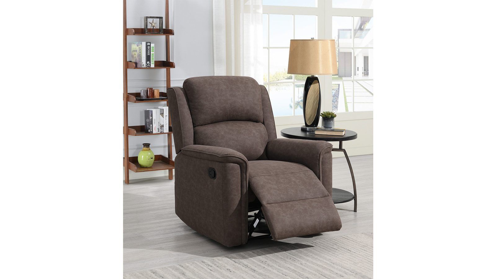 Orvella reclinerlenestol - Brun