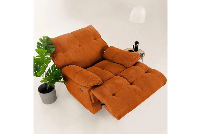Osmara Elektrisk reclinerstol - Rød - Møbler - Stoler & lenestoler - Lenestoler - Recliner & kinostol