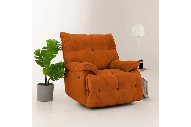 Osmara Elektrisk reclinerstol - Rød - Møbler - Stoler & lenestoler - Lenestoler - Liggestol