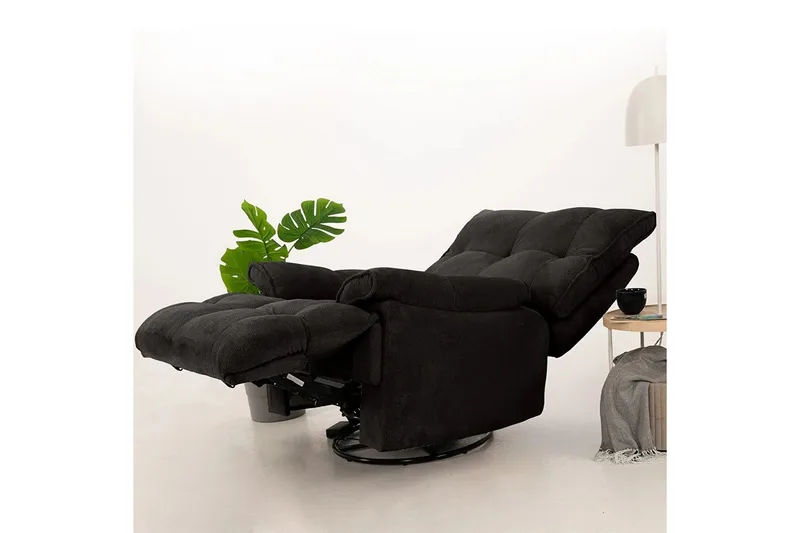 Osmara Elektrisk reclinerstol - Svart - Møbler - Stoler & lenestoler - Lenestoler - Recliner & kinostol