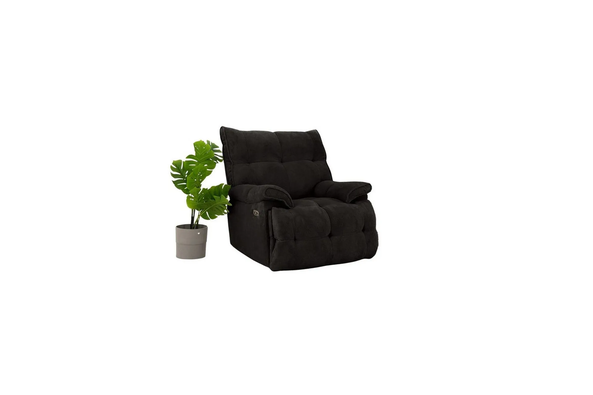 Osmara Elektrisk reclinerstol - Svart