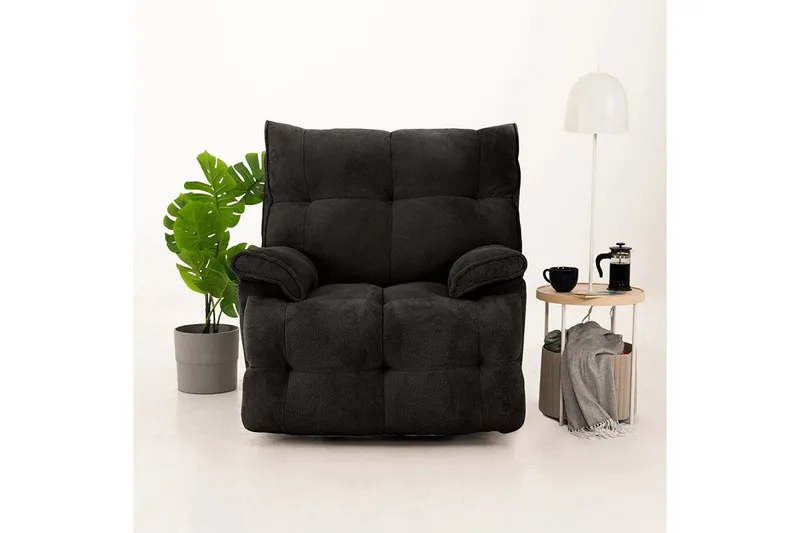 Osmara Elektrisk reclinerstol - Svart - Møbler - Stoler & lenestoler - Lenestoler - Recliner & kinostol