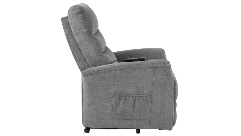 Owlcreak reclinerlenestol med lift, elektrisk - Grå - Møbler - Stoler & lenestoler - Lenestoler - Recliner & kinostol