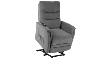 Owlcreak reclinerlenestol med lift, elektrisk - Grå - Møbler - Stoler & lenestoler - Lenestoler - Recliner & kinostol