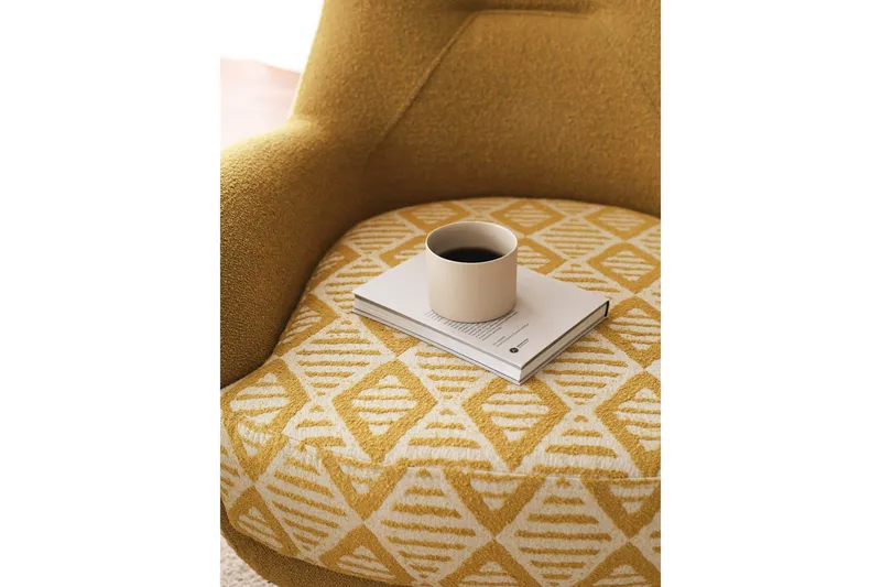 Parven Lenestol - Gul - Møbler - Stoler & lenestoler - Lenestoler