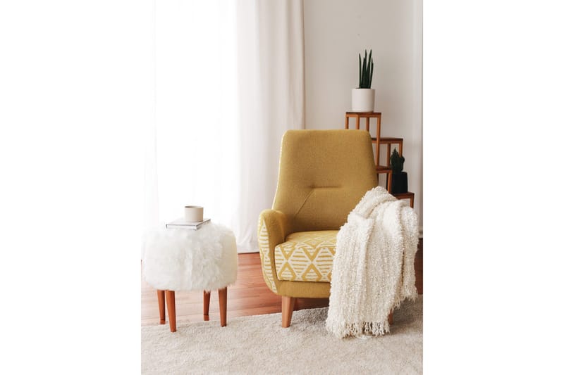 Parven Lenestol - Gul - Møbler - Stoler & lenestoler - Lenestoler