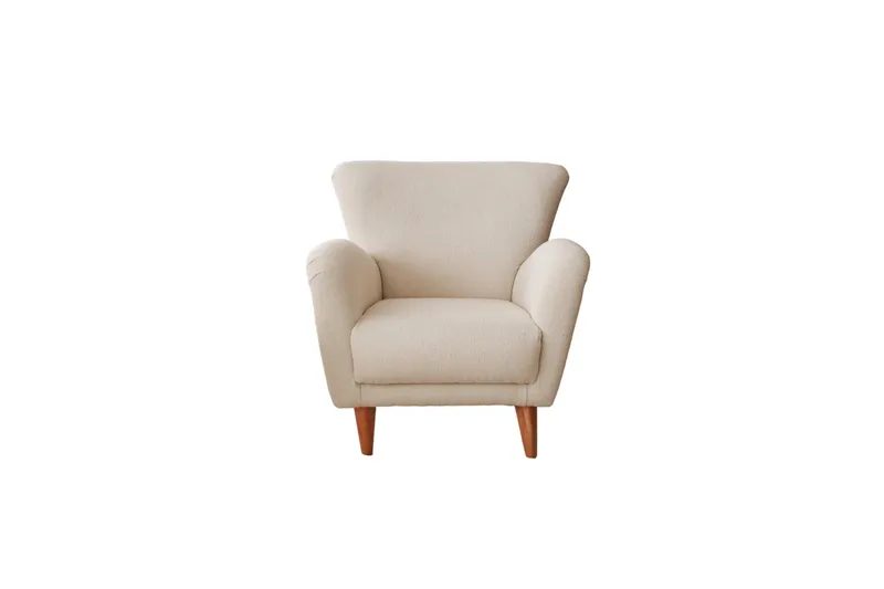 Patwa Teddy Lenestol Hvit - Hvit - Møbler - Stoler & lenestoler - Lenestoler