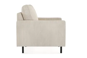 Peppe Manchester Lenestol 76 cm bred - Beige - Møbler - Stoler & lenestoler - Lenestoler - Klubblenestol